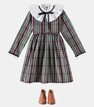 Kleid Flora Girl Empire aus Baumwolle | La Coqueta