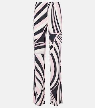 Gerade Hose Iride aus Satin | Pucci