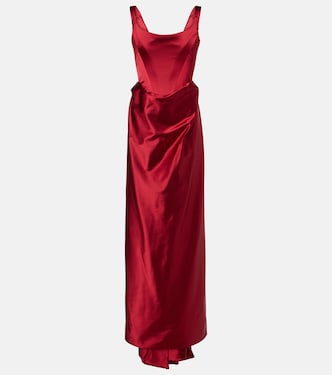 Robe Camille aus Satin | Vivienne Westwood