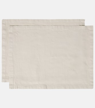 Set of 2 linen placemats | Once Milano