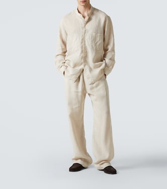 Pantalon ample en lin | Saman Amel