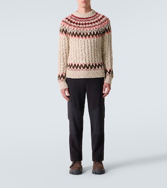 Jacquard wool-blend sweater | Moncler Grenoble