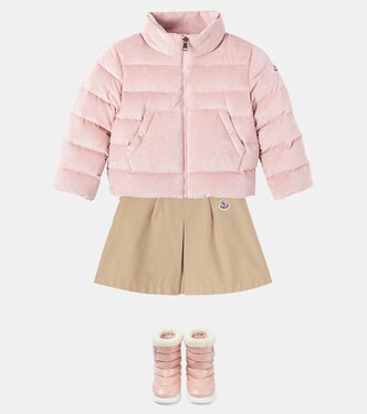 Daunenjacke Marth aus Cord | Moncler Enfant