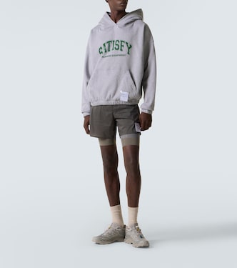 Sweat-shirt à capuche en coton à logo | Satisfy