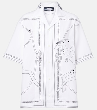 Chemise Jean 프린트 코튼 셔츠 | Jacquemus