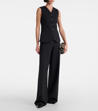 Biada high-rise wide-leg pants | Max Mara