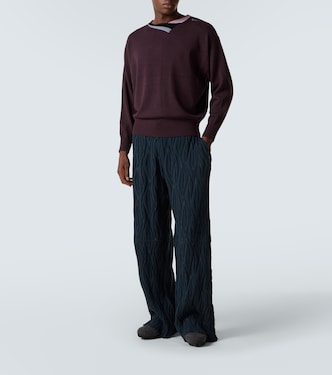 Pull en laine et soie | Kiko Kostadinov