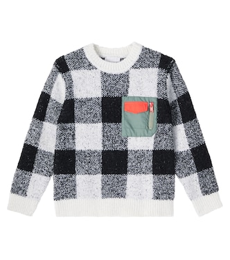 Checked sweater | Stella McCartney Kids