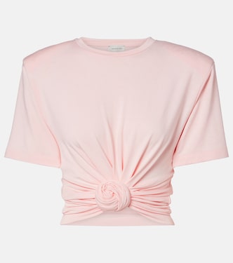 T-Shirt aus Baumwoll-Jersey | Magda Butrym