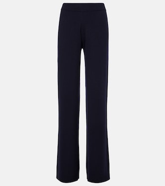 Wool and cashmere straight pants  | Jardin des Orangers