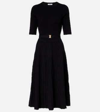 Elthea knitted midi dress | Veronica Beard