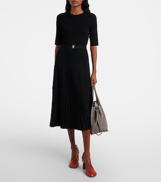 Vestido midi Elthea de punto | Veronica Beard