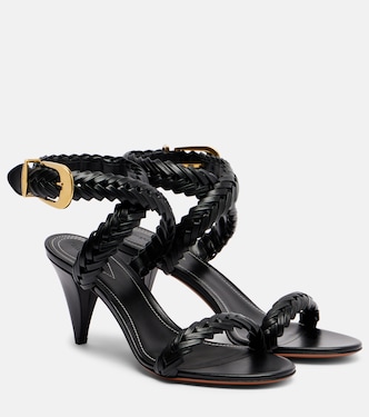Helix 75  braided leather sandals | Zimmermann