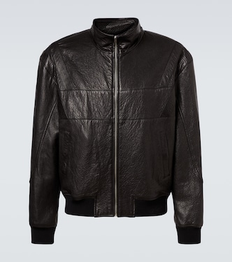 Bomberjacke aus Leder | Saint Laurent