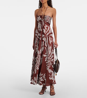 Carla printed maxi dress | Poupette St Barth