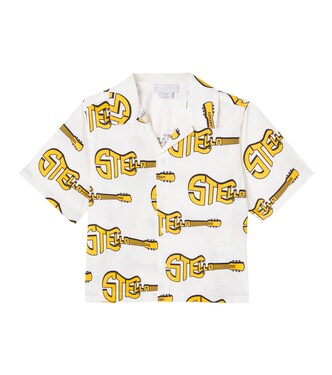 Logo印花棉质衬衫 | Stella McCartney Kids