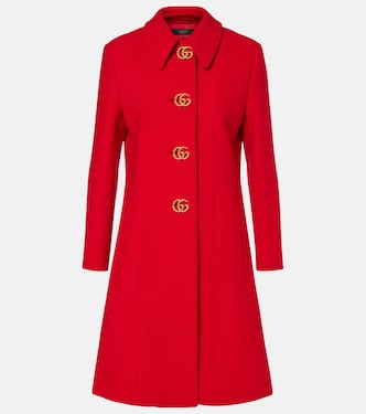 Double G wool coat | Gucci