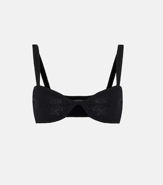Bralette Eda in cashmere | Khaite