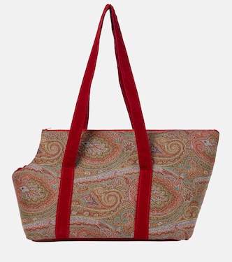 Fausse small pet carrier | Etro