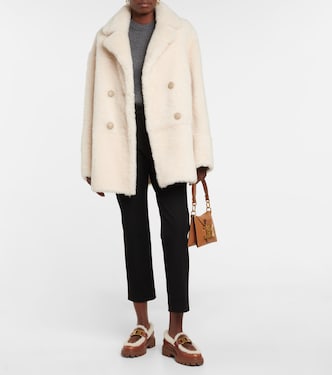 Loafers Kate aus Leder und Shearling | Tod's