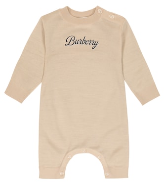 Bebé - mono de lana con logo | Burberry Kids