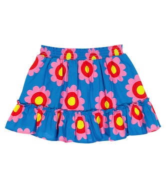 Jupe en coton à fleurs | Stella McCartney Kids