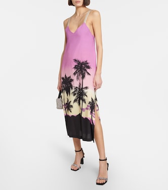 Printed midi dress | Palm Angels