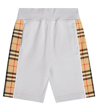 Vintage Check cotton shorts | Burberry Kids