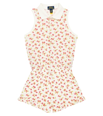 Mono en mezcla de algodón con motivo | Polo Ralph Lauren Kids