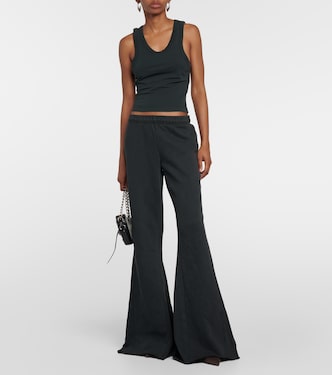 Cropped cotton jersey tank top | Entire Studios