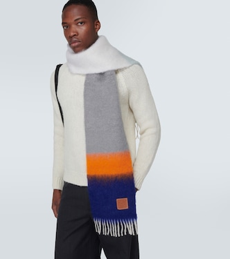 Sciarpa in misto lana e mohair | Loewe