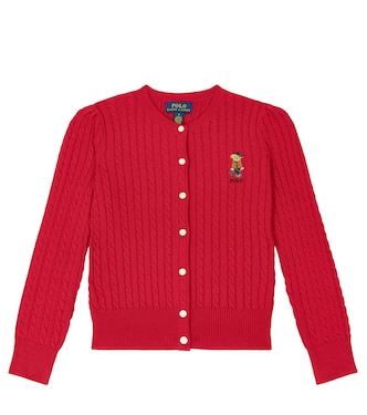Cardigan Polo Bear en coton | Polo Ralph Lauren Kids