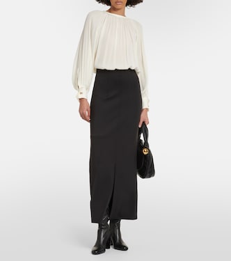 Top Narvel aus Seiden-Crêpe | Max Mara