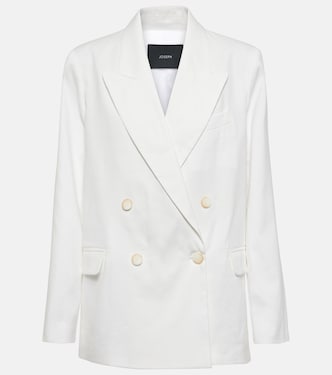 Jaden linen and cotton-blend blazer | Joseph