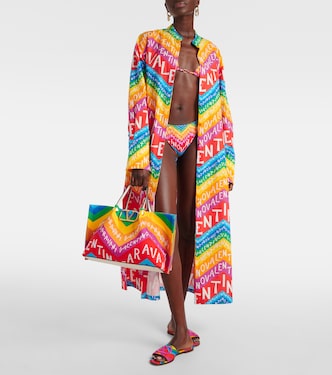 Hemdblusenkleid Valentino Chevron 24 | Valentino