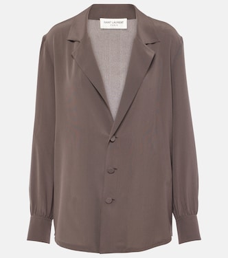 Camicia in raso | Saint Laurent