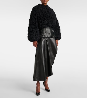 Faux fur jacket | Alaïa