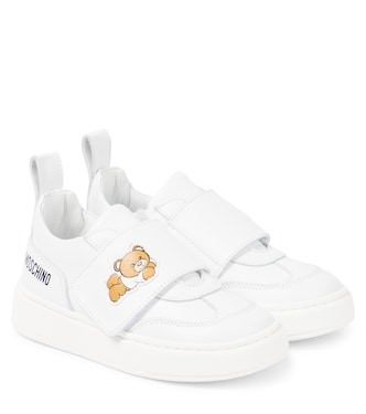 Sneakers Teddy Bear in pelle | Moschino Kids