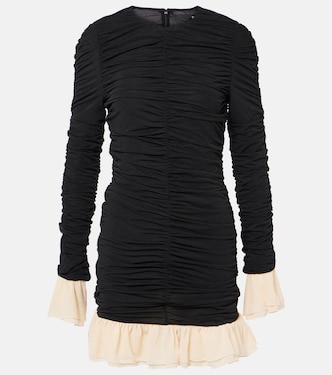 Ruffled ruched minidress | Rotate
