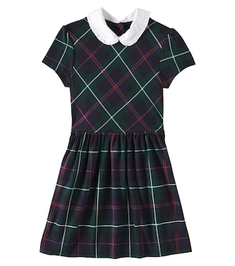 Plaid ponte dress | Polo Ralph Lauren Kids