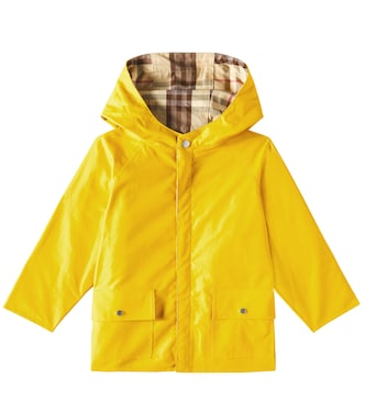 Wendbarer Regenmantel Burberry Check | Burberry Kids