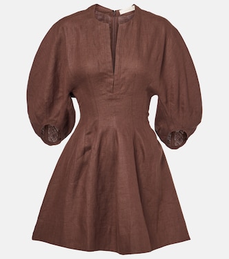 Poet linen minidress | Faithfull
