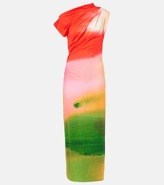 Midikleid aus Jersey | Oscar de la Renta