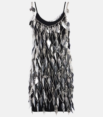 Chain-detail embellished minidress | Rabanne
