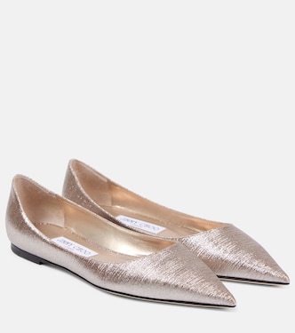 Love glitter ballet flats  | Jimmy Choo