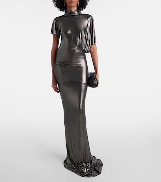 Lilith draped asymmetric gown | Rick Owens