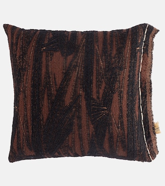 Cuscino Ciria in misto cotone con ricamo | The House of Lyria