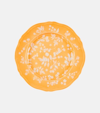 Plato llano de porcelana floral por Ginori 1735 | Cabana