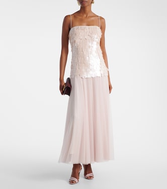 Maxine sequined maxi dress | Simkhai