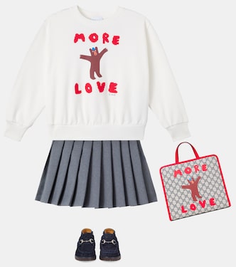 X Euan Roberts – Sweat-shirt brodé en coton | Gucci Kids